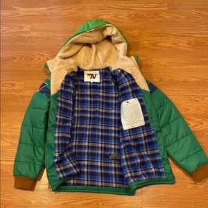 Aviator Nation Trekker Jacket in Green NWT